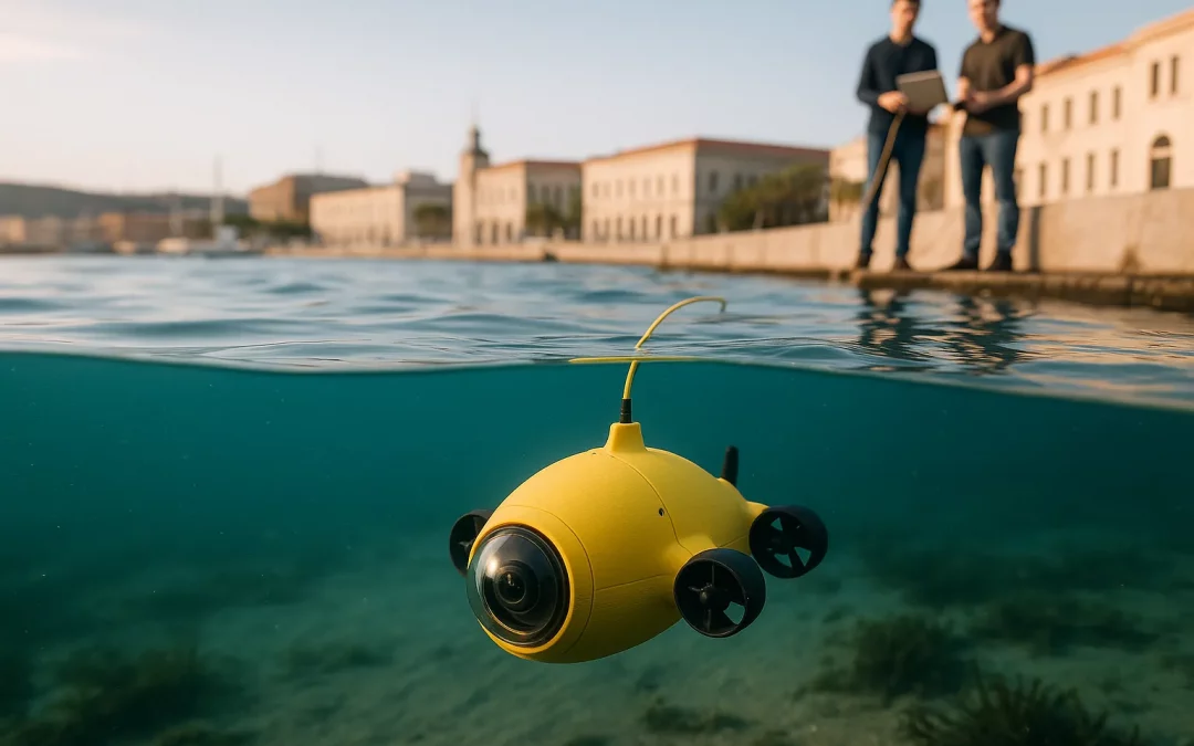 Un dron submarino innovador y accesible desde Cartagena