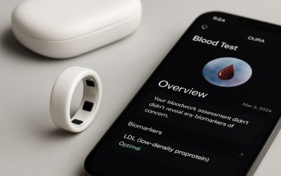 Oura lanza su anillo de cerámica con análisis de sangre integrado