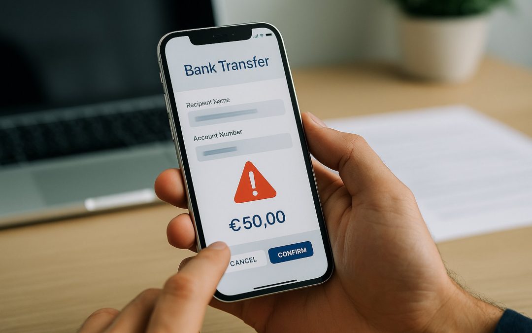 Los bancos te avisarán si hay errores en tus transferencias bancarias